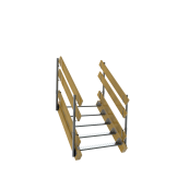 Construction stairs SET | Building staircase single step